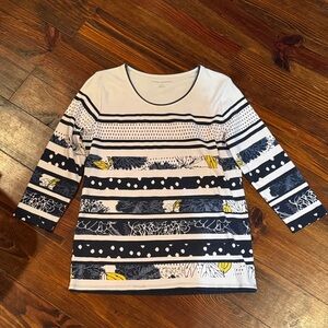 Allison Daley Elbow Sleeve Shirt